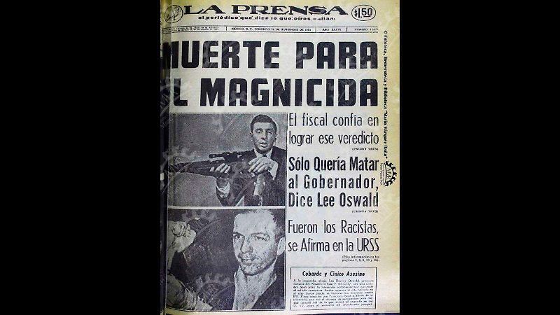muerte de Kennedy La Prensa Fototeca, Hemeroteca y Biblioteca "Mario Vázquez Raña"